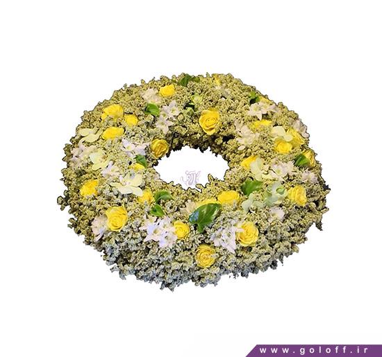 سفارش آنلاین گل - حلقه گل طبیعی آرژَن - Arzhan | گل آف